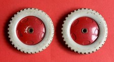 VINTAGE / MECCANO - Lotto 2 Pezzi RUOTE STRADALI IN PLASTICA N. 187