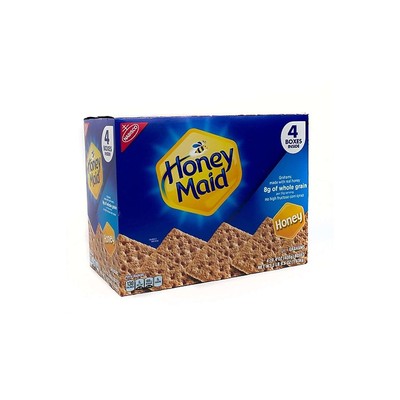 Nabisco Honey Maide Honey Graham Crackers 14.4 oz. 4 Packs/Box (220-00442)