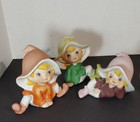 Trinket Dish ANTIQUE & Pixie Bisque Accents HOMCO 4 Piece Décor Set WHOLESALE — photo 7