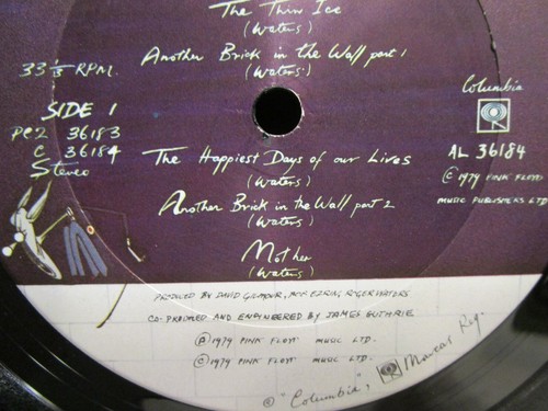 1979 PINK FLOYD THE WALL 2 LP SET PC2-36183 - Picture 6 of 12
