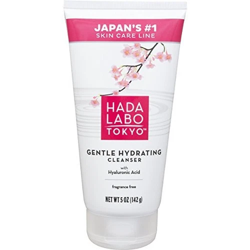 Hada Labo Tokyo Gentle Hydrating Facial Wash Cleanser 5 Oz with Hyaluronic Acid