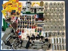 Huge LEGO Castle Lot Black Falcons Fortress 6...