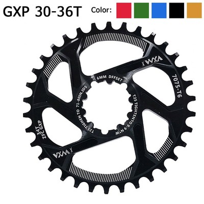 Kettenräder Offset Teile Ersatz 30-36T 4 Farben for Gxp Kurbel Hot Haltbar