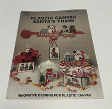 Plastic Canvas Santas Train Leaflet #135 Need...