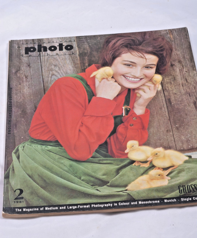 International Photo Technik Magazine, 2/1961, Medium & Large Format Photography