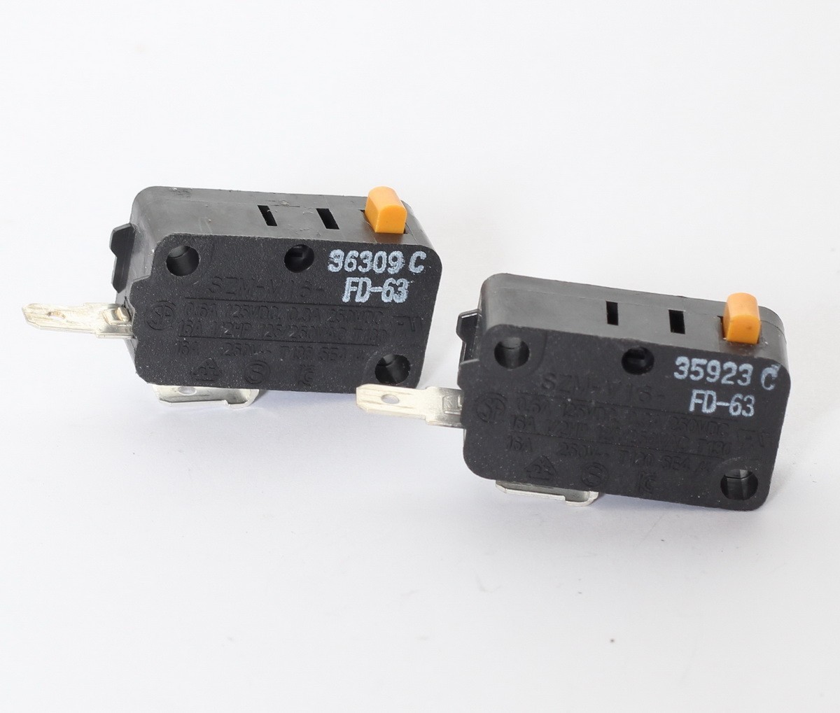 2Pcs) Genuine Starion SZM-V16-FD-63 NO Microwave Switch OEM GE