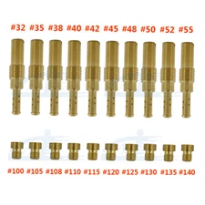 Carburetor Main Jet & Slow/Pilot Jet Kit Set for GY6 125cc 150cc Stage-6 Polini