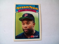 KIRBY PUCKETT MINNESOTA TWINS 1989 TOPPS K-MART DREAM TEAM #16 MLB BASEBALL HOF