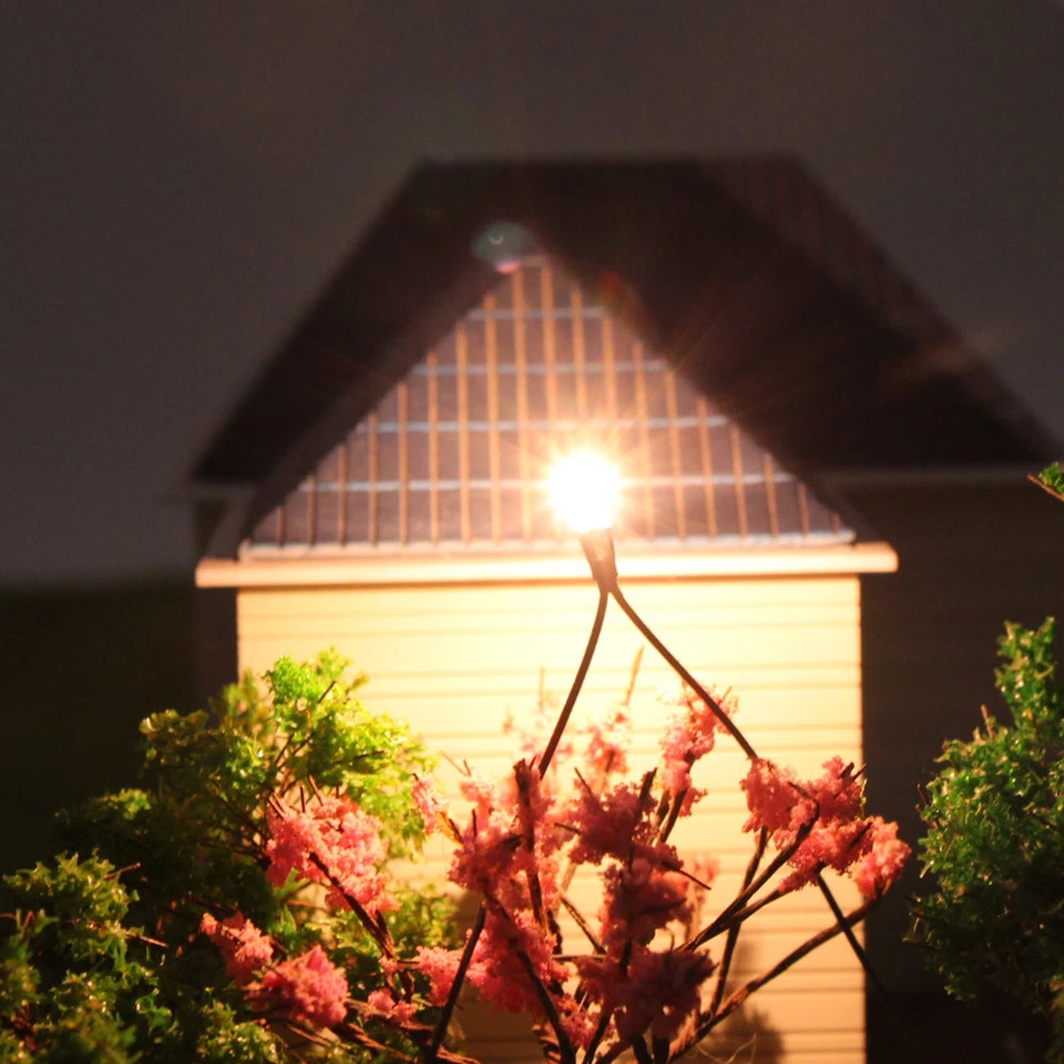 50pcs Pre-wired Grain of Wheat 3mm Clear 12V Mini Bulbs Warm White Light - Image 3 of 3