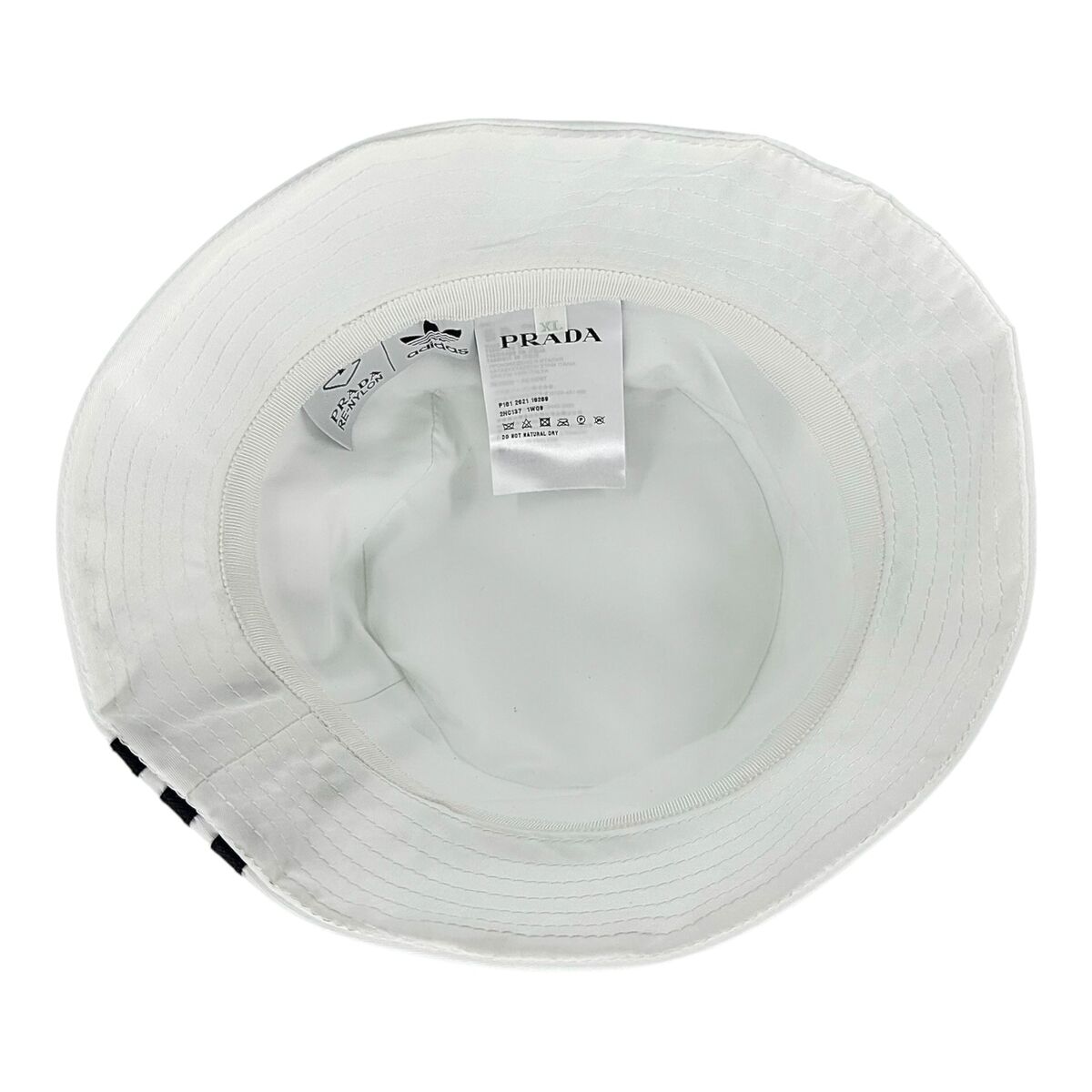 Prada x Adidas Re-nylon Bucket Hat White | eBay Prada x Adidas Re-nylon Bucket Hat White | eBay