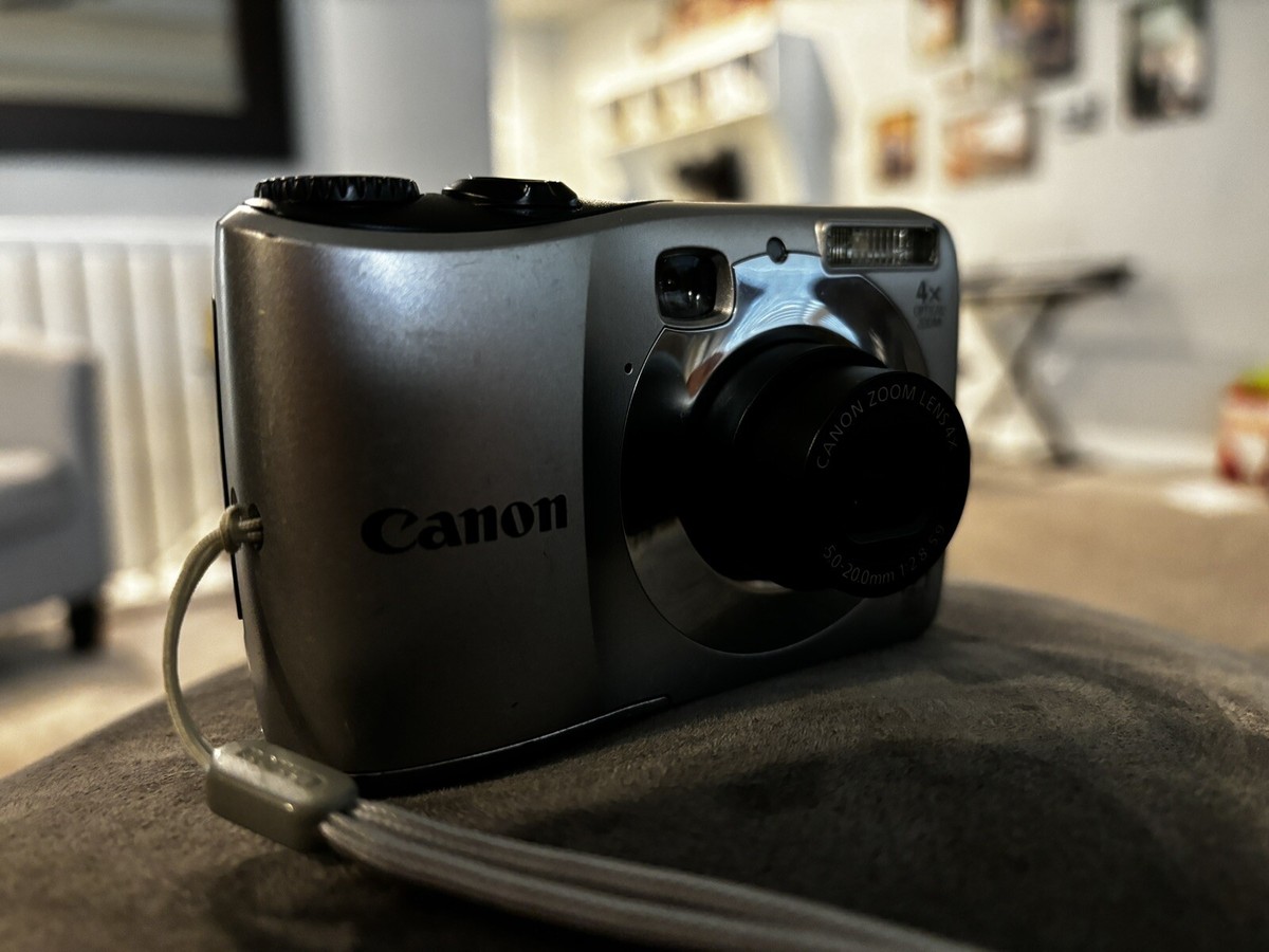 Canon PowerShot A1200 12.1MP Digital Camera - Silver for