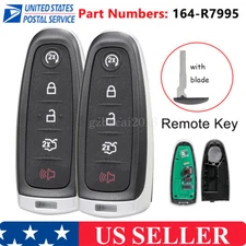 2 For Ford Escape 2013 2014 2015 2016 Smart Prox Remote Car Key Fob 164-R7995