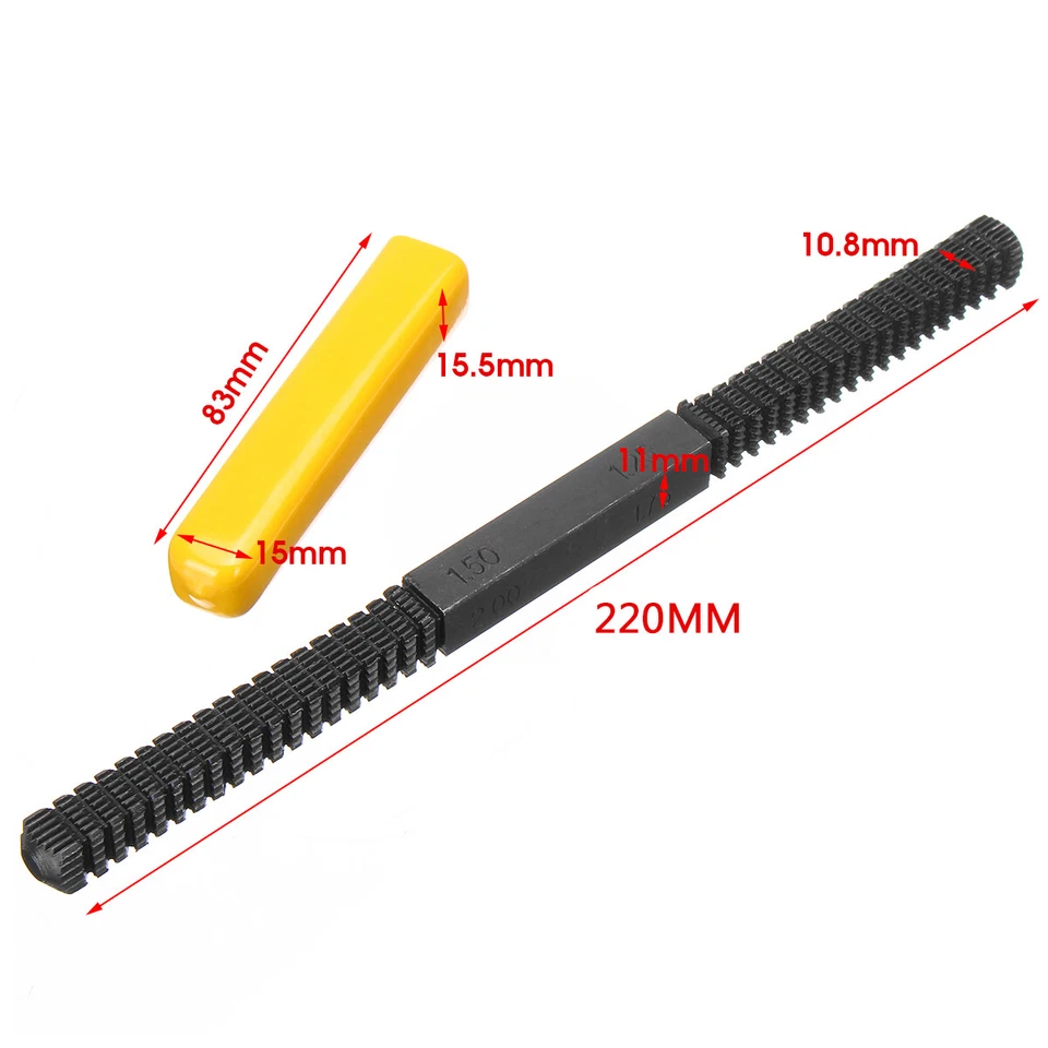 Metric Thread Restoration Repair Tool File Clean Damaged Threads 0.75 - 3mm - Image 2 of 4