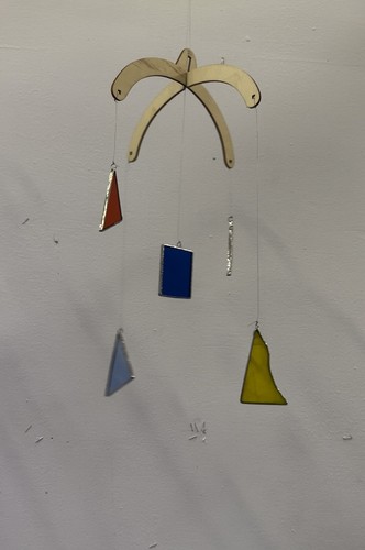 Buntglas Mobil. Handgefertigt. Verschiedene Formen & Farben - Bild 5 von 13