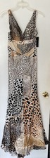 NWT Jovani formal dress animal print mixed print, Size 4