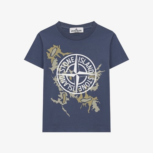 Stone Island Junior Compass Camo T 