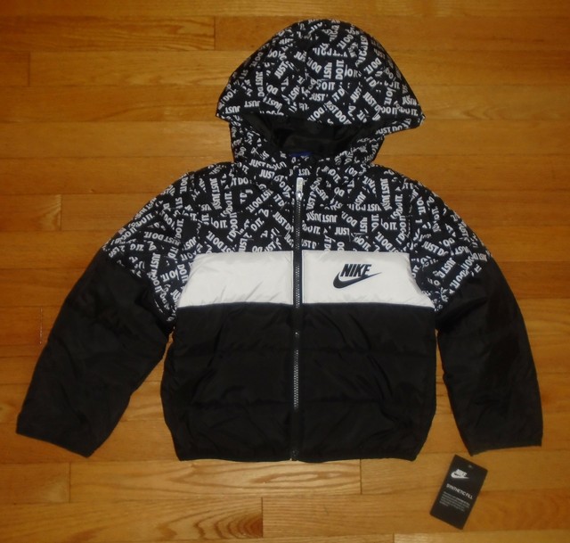 black nike winter jacket