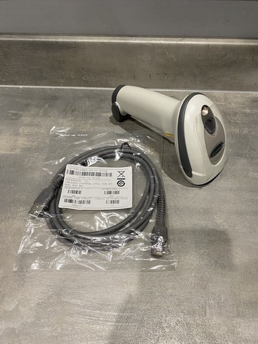 Motorola DS4208 USB Handheld Barcode Scanner & CBA-U01-S07ZAR Cable New No Box