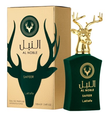 Al Noble Safeer EDP (100ml) Perfume Spray by Lattafa (fresh, spicy, woody)