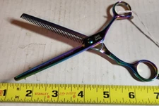 Master Grooming Tools 5200 Series Rainbow  6" Thinning Shears