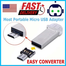 Micro USB Male to USB Female OTG Adapter Converter For Android Tablet Phone