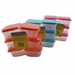 Aufbewahrungsbox klein mit Deckel Box Plastik Kiste 6 tlg Viereckig | eBay