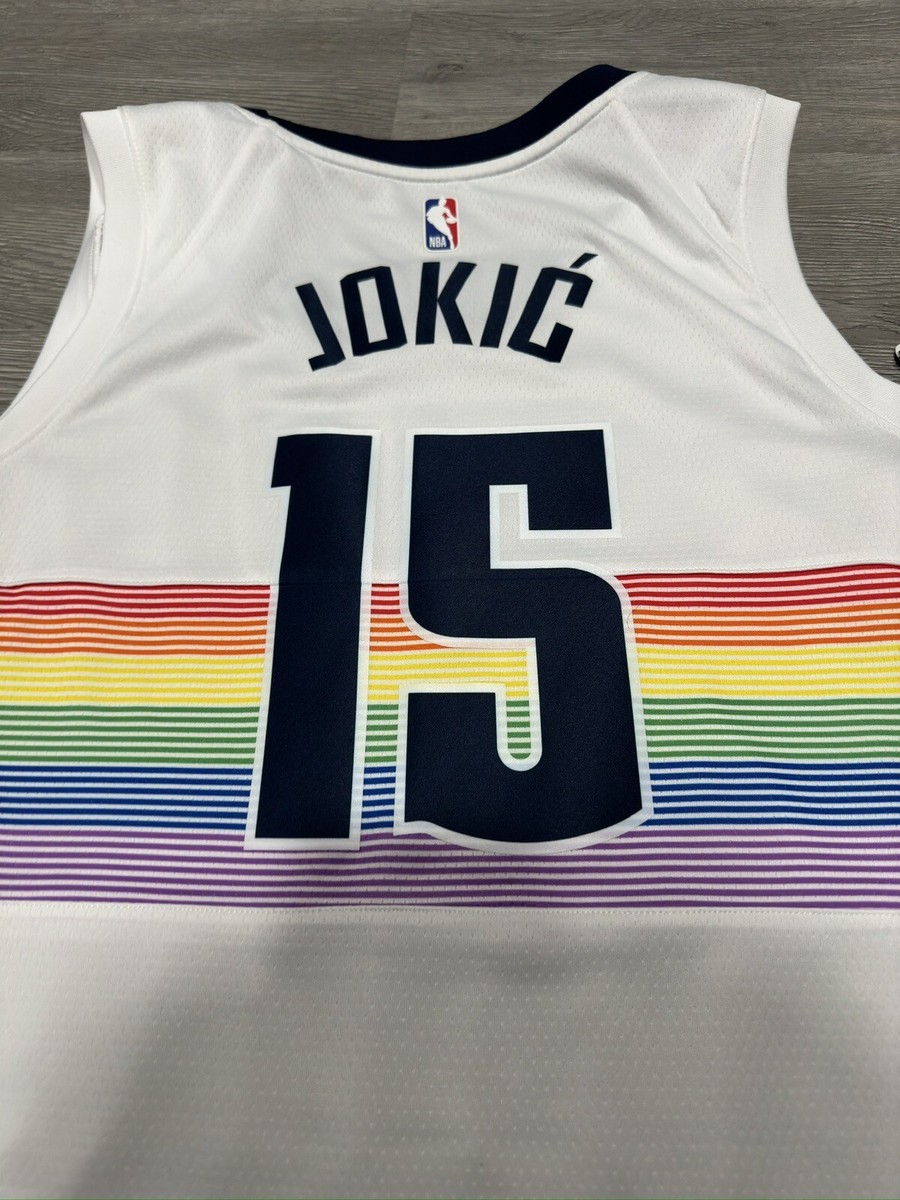 ニコラヨキッチ　2019-2020 シティーエディション　デンバーナゲッツ　M Men's Nike Nikola Jokic Black Denver Nuggets 2019/20