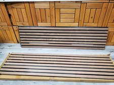 Acoustic Slat Wood Wall Panels,2 Pack 47.2  X12.8  Wood Panels for Wall,Wood Slat