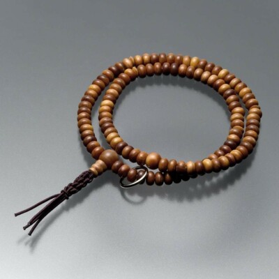 Juzu Sodo Shu Buddhist Mala Zen Armband Japan Kyoto Byakudan Sandelholz