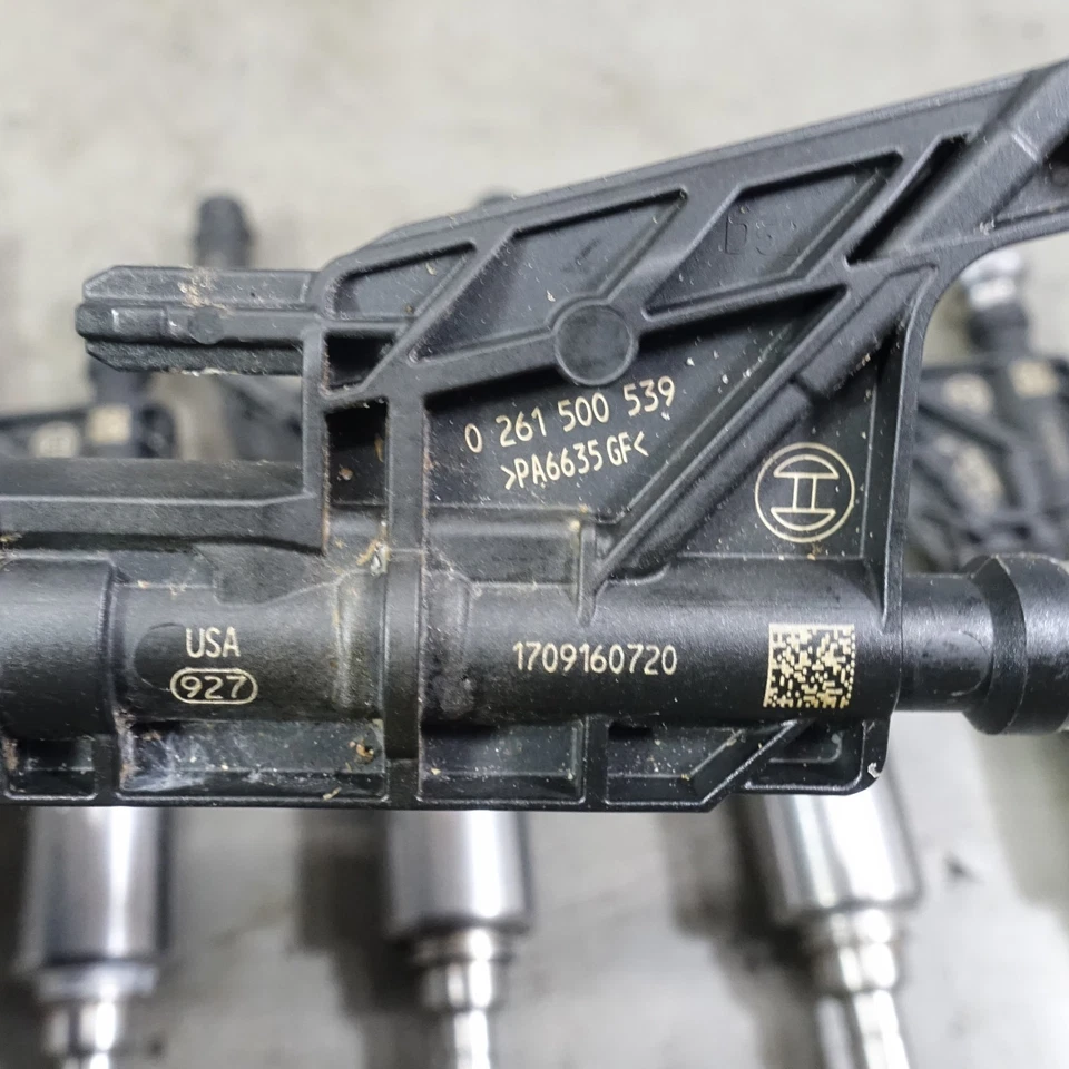 Juego de 6 inyectores de combustible BMW F30 340i 440i 540i B58 2016-2020 OEM de fábrica Foto 4 de 4