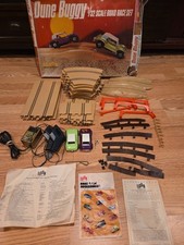 Vintage Eldon Dune Buggy 1/32 Scale Road Race Slot Car Set UNTESTED