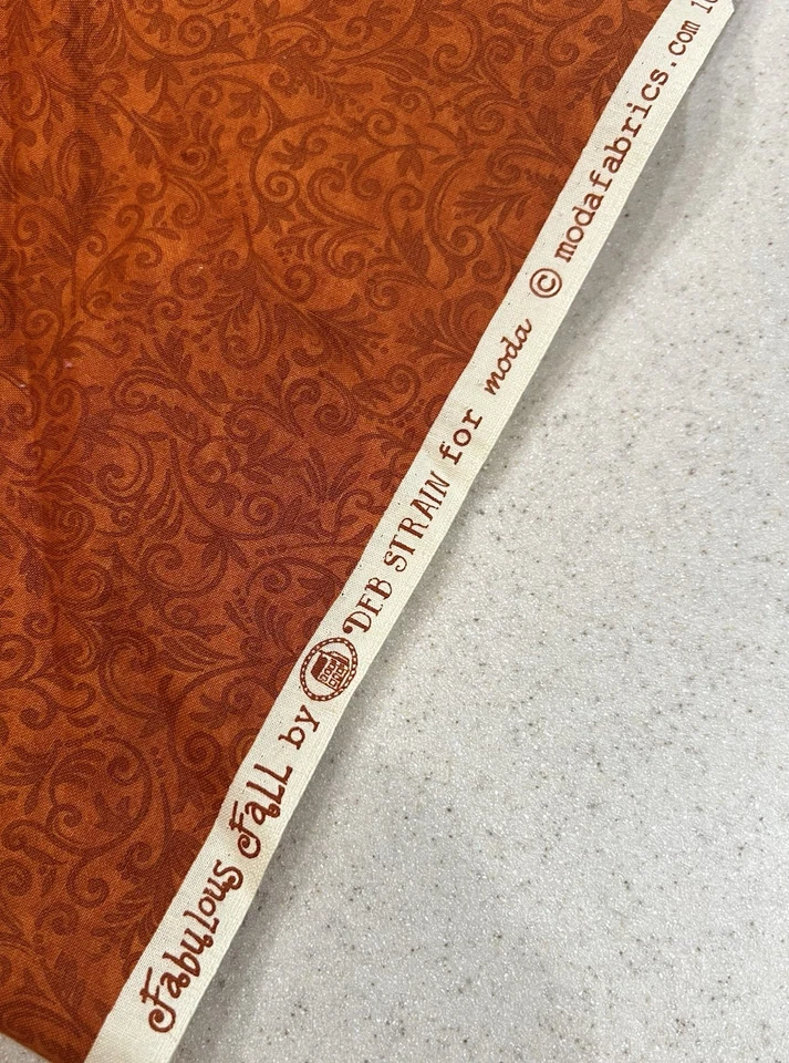 2.75 Yards Each Moda Fabulous Fall Deb Strain & Gobble Gobble Sandy Gervais OOP - Image 3 of 4