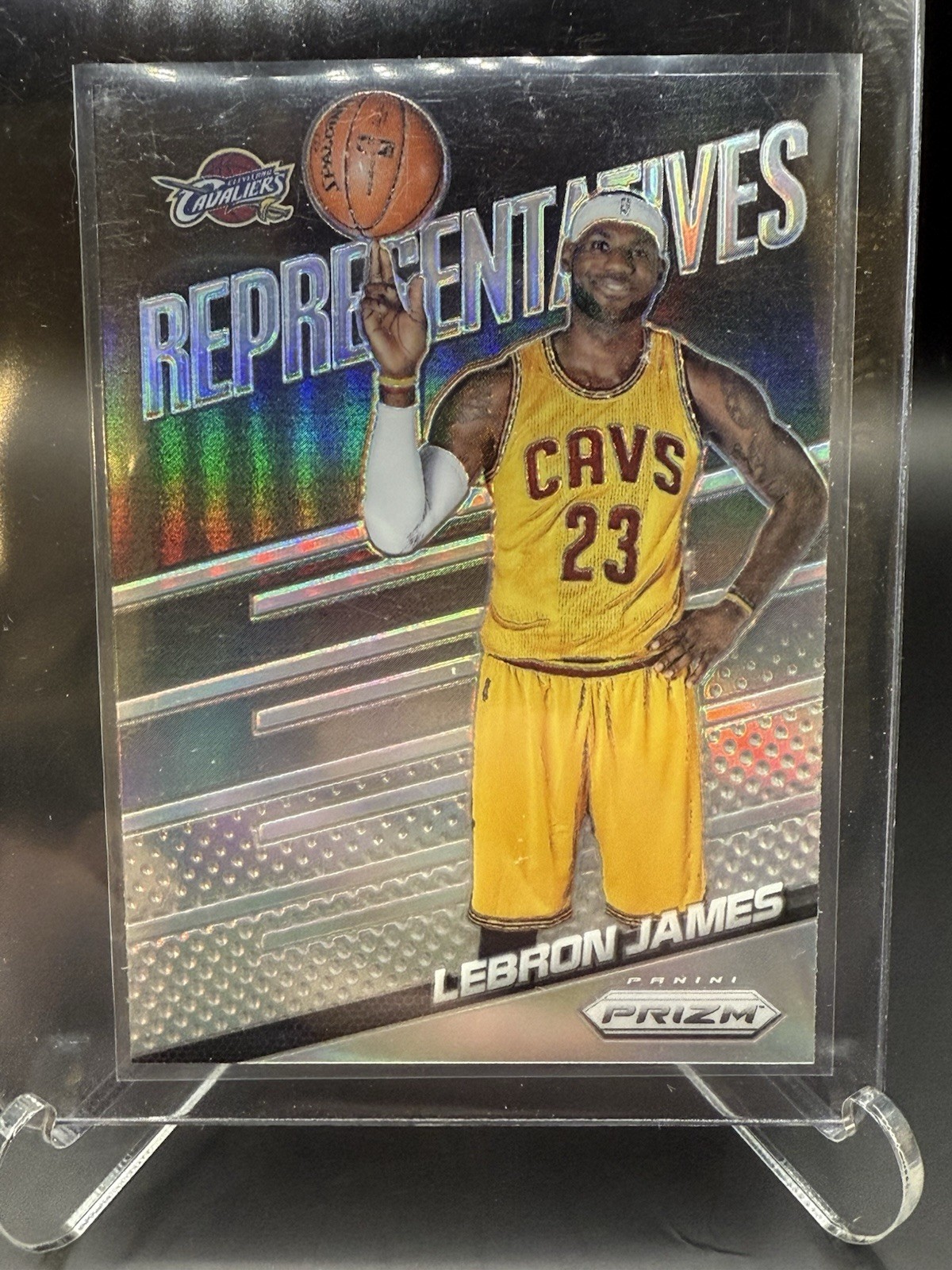 2014-15 Panini Prizm - Representatives LeBron James #9