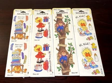 New 4 Suzy's Zoo Sticker Packs