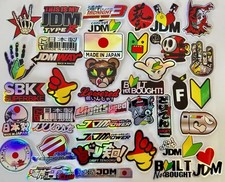 Stickerbomb 40 Set JDM Regenbogen Effekt Spruch Lustig Aufkleber Sticker Laptop