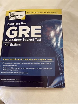 GRE Psychology Subject Test Eighth Edition The  Princeton Review