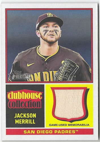 Topps Heritage Clubhouse Collection Memorabilia/Relic Cards - You Pick Upd 2/7 - Afbeelding 58 van 111