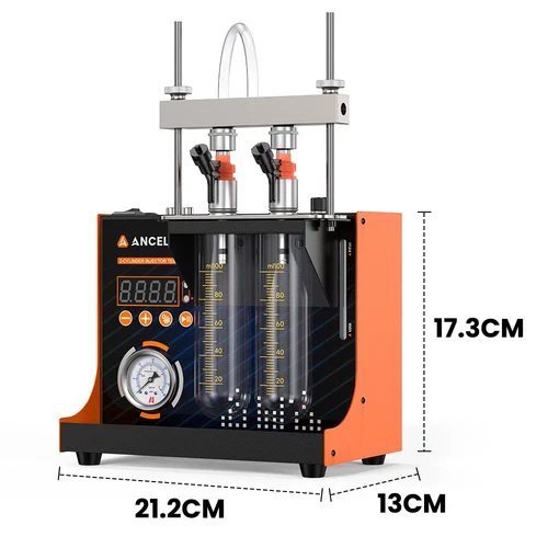 ANCEL JC200/JC400/JC600 Fuel Injector Tester Injector Cleaner Machine Ultrasonic - Picture 13 of 35