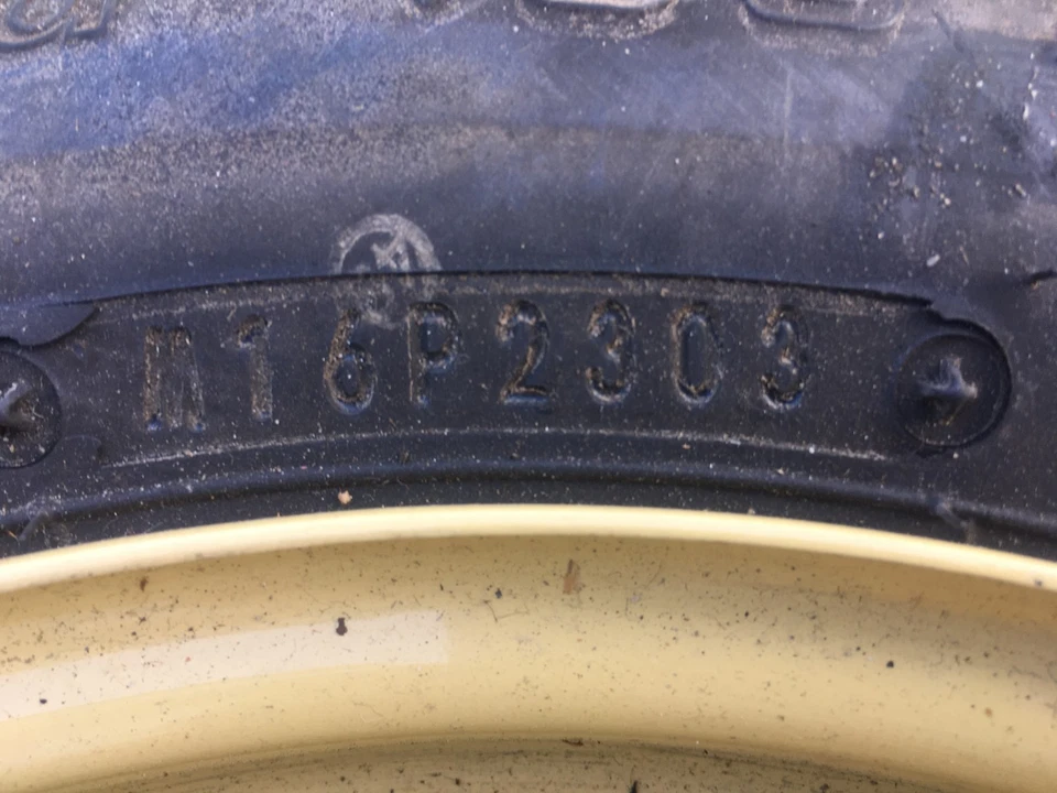 Daihatsu Cuore L251 (03-07) : Notrad 3x12 Ersatzrad 105/90-12 Reserverad 4x100 - Bild 4 von 4