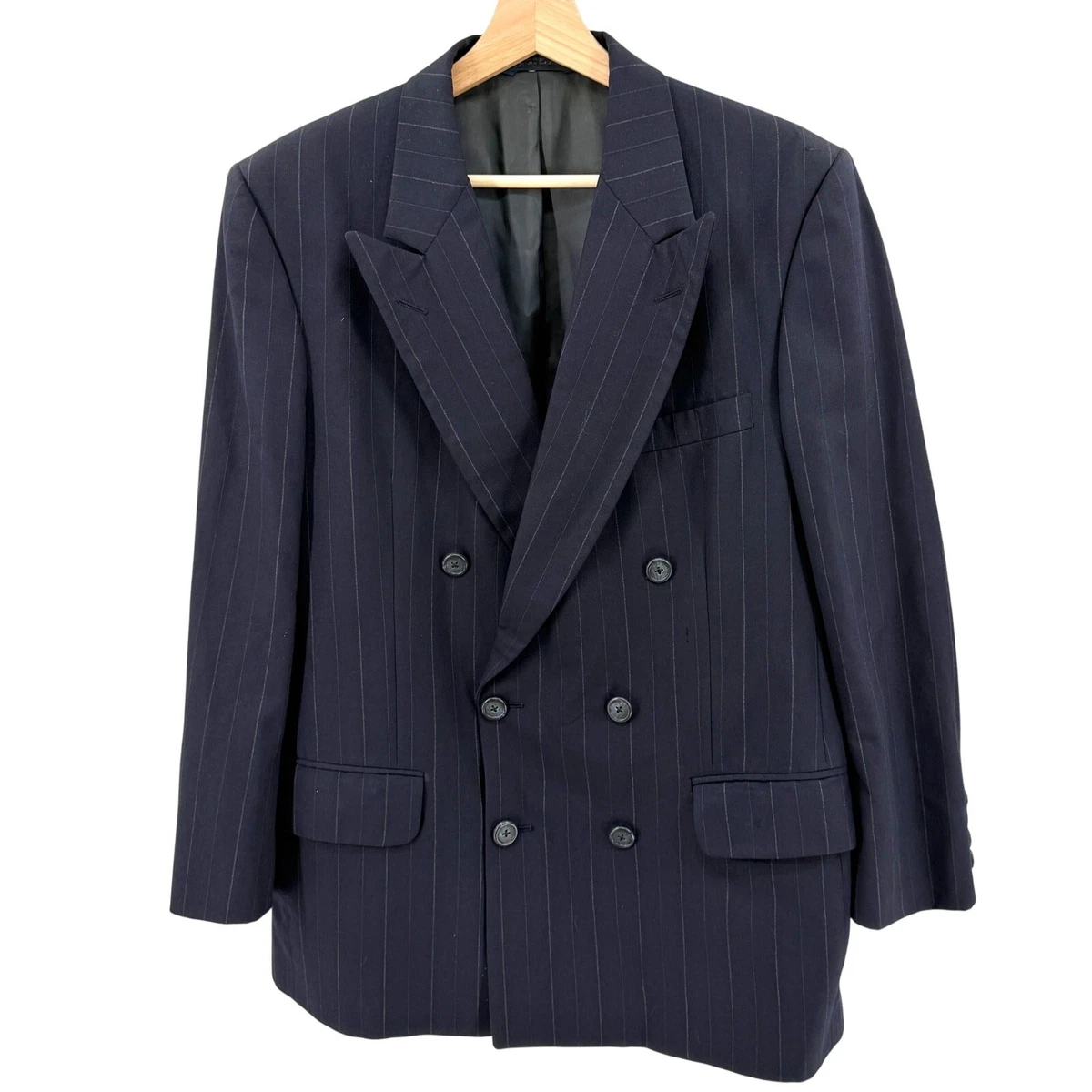 Burberry Blue Double-Breasted Suits & Blazers for Men for sale | eBay