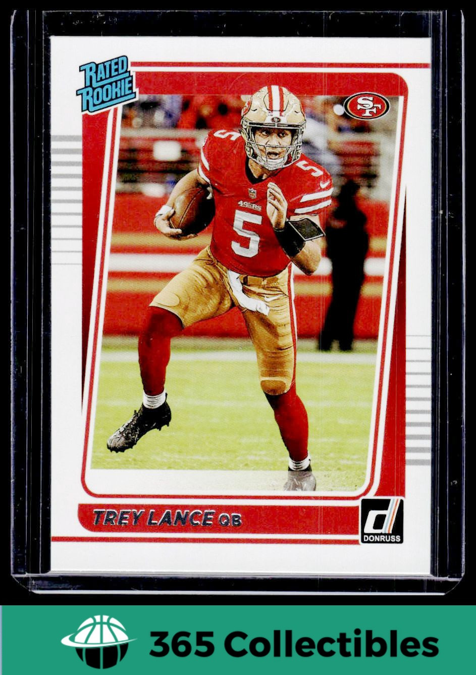 2021 Donruss Trey Lance Rookie #254 Football San Francisco 49ers