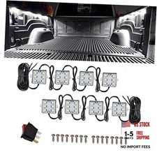 Truck Bed Lights,8Pcs White Tool Box Light,Cargo Bed Lights for Trucks,48 white