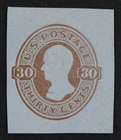 CKStamps: US Cut Square Stamps Collection Scott#U339a Unused VLH NG