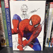 Spider-Man #1 Mike Mayhew Signed & Stan Lee Remark W/ COA 🔥🔥