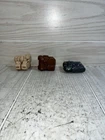 Vintage 1986 Rock Lords Granite, Magmar, Pulver Gobots Bandai Figure Tonka Lot 3