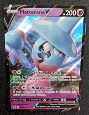 Pokemon TCG Hatterene V Holo SWSH Black Star Promo English 2020 Near Mint SWSH55