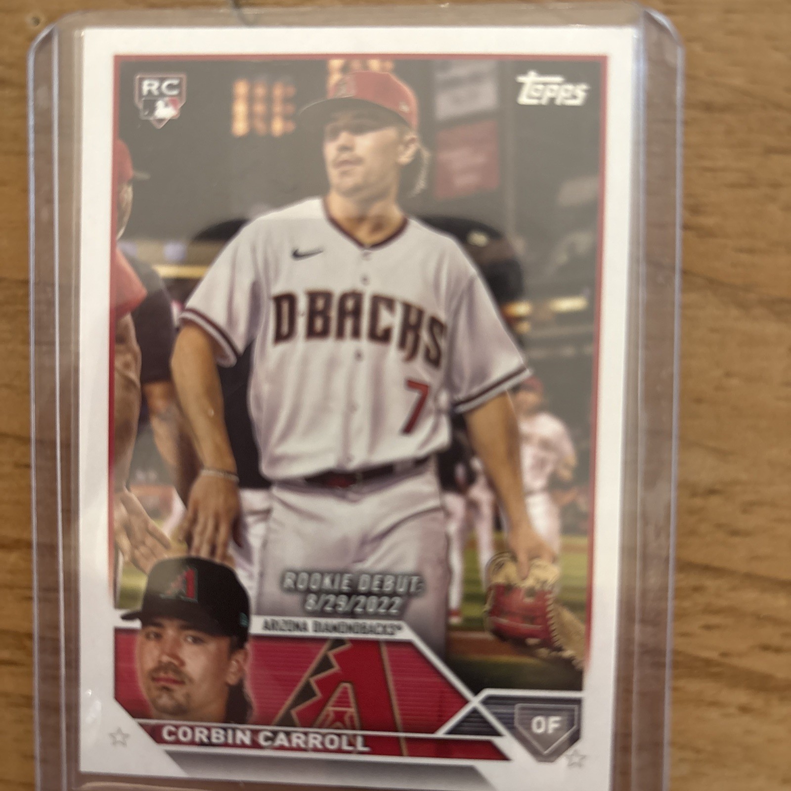2023 Topps Update #US244 Corbin Carroll Rookie Debut