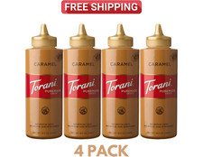 Torani Puremade Caramel Sauce 16.5 oz, 4 Pack