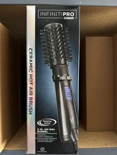 INFINITIPRO BY CONAIR Spin Air Rotating Styler/Hot Air Brush, 2-inch, Black