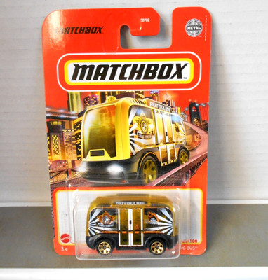 Matchbox 2020 Case S - MBX Self-Driving Bus - Gold - - #28